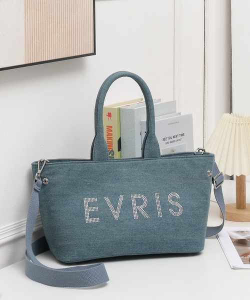 EVRIS（エヴリス） トートバッグ 「EVRIS/エヴリス」ロゴファブリック