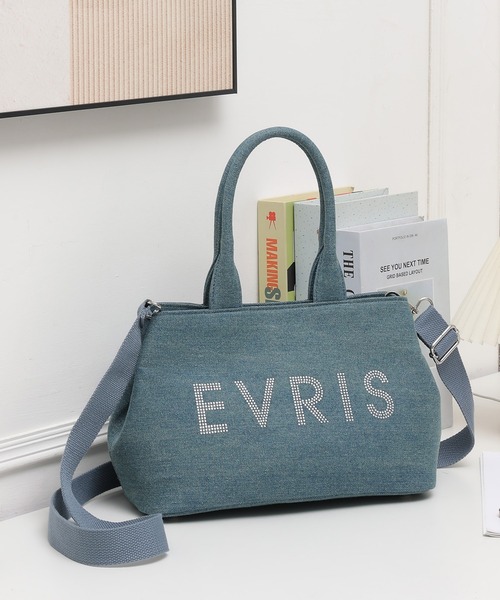 EVRIS（エヴリス） トートバッグ 「EVRIS/エヴリス」ロゴファブリック