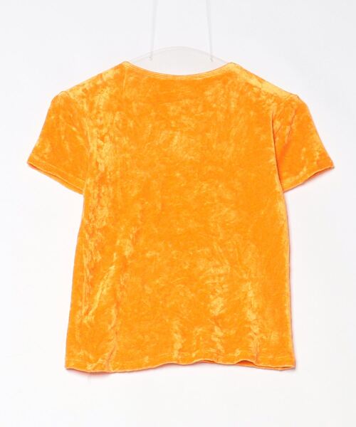 「BASERANGE」 半袖カットソー S オレンジ レディース