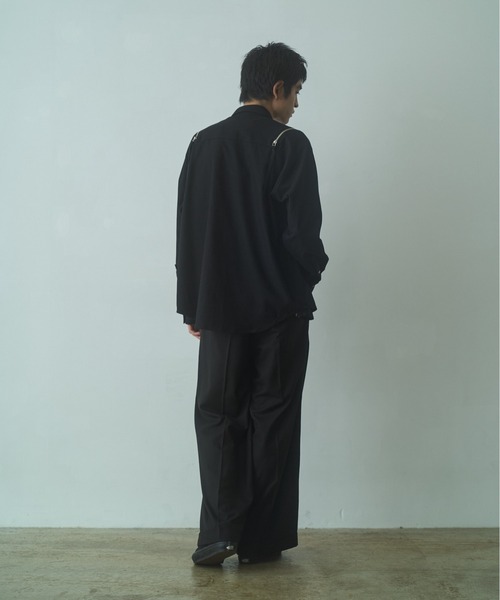 PHILTHEORY シャツ string zip shirts / ストリングジップシャツ