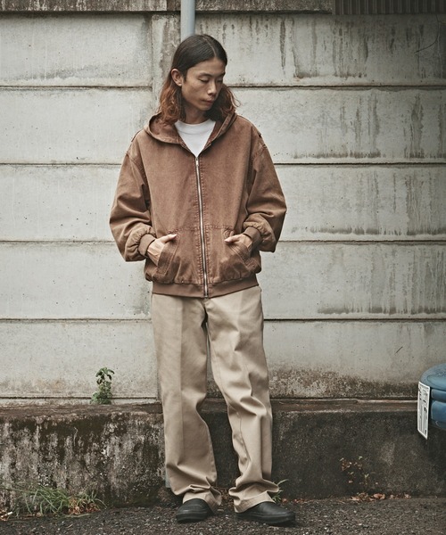 ALL RUNS ブルゾン アウター ヴィンテージライク ワイドシルエット