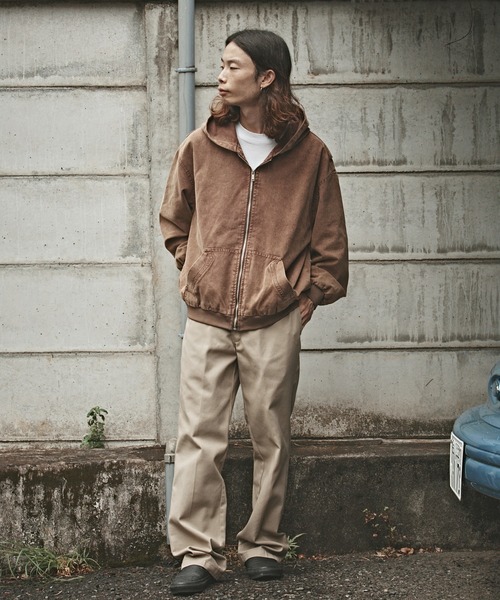 ALL RUNS ブルゾン アウター ヴィンテージライク ワイドシルエット