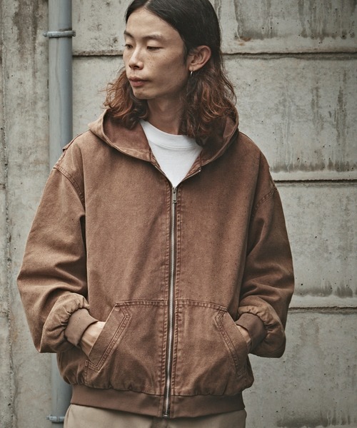 ジャケット・アウター gutsun ALL RUNS ブルゾン アウター ヴィンテージライク ワイドシルエット