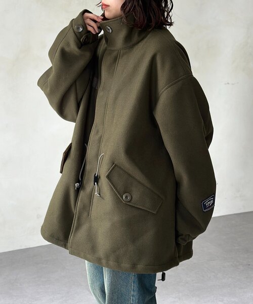 CPCM（シーピーシーエム） コート ジャケット メルトンショートモッズ