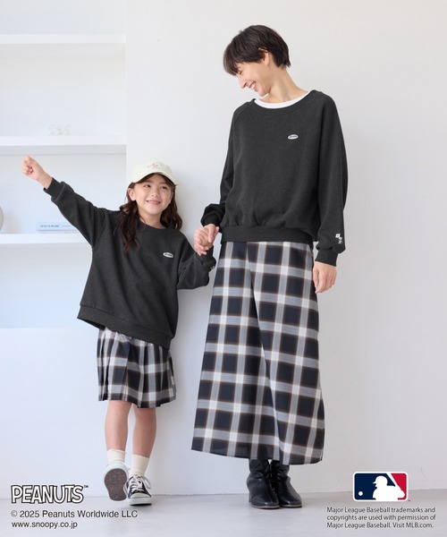 MLB トレーナー スウェット 「PEANUTS×MLB COLLECTION by ROPE