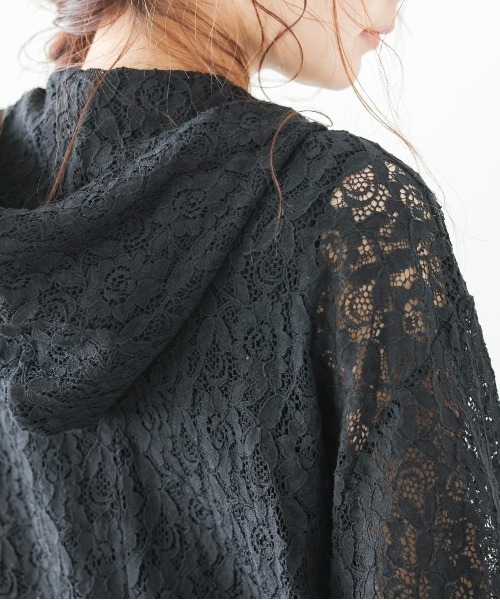 「La-gemme」 ジップアップブルゾン フリー ブラック レディース_画像7