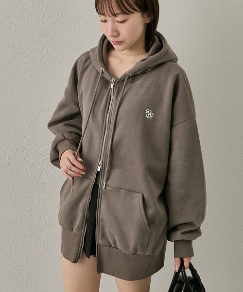 M-LINE パーカー 「mline」バックロゴBIGパーカー レディース