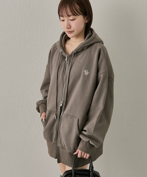 M-LINE パーカー 「mline」バックロゴBIGパーカー レディース