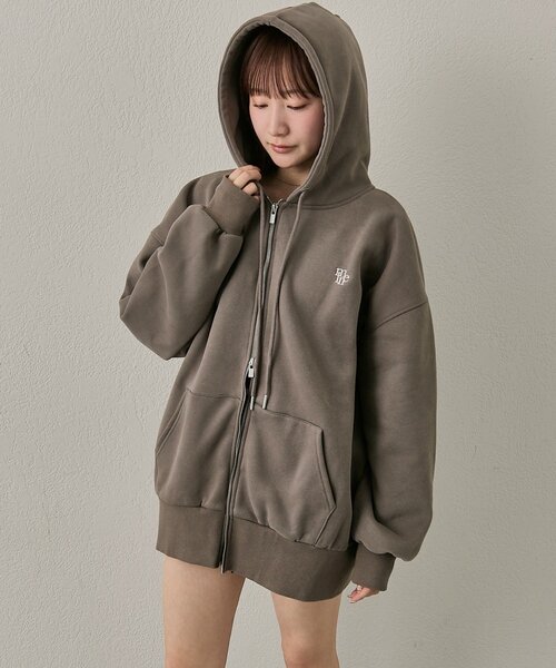 M-LINE パーカー 「mline」バックロゴBIGパーカー レディース 