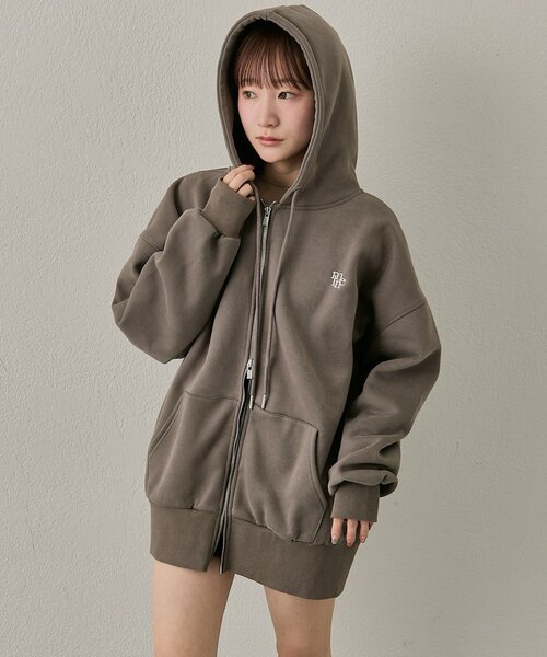 M-LINE パーカー 「mline」バックロゴBIGパーカー レディース