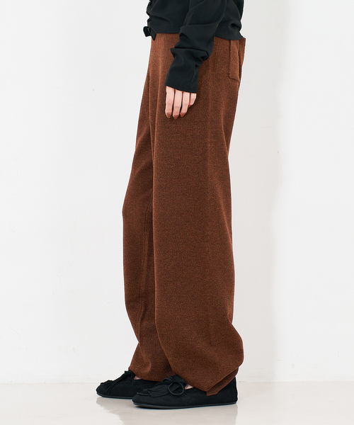 NOMINE（ノミネ） パンツ 「セットアップ」スウェットライク ニット