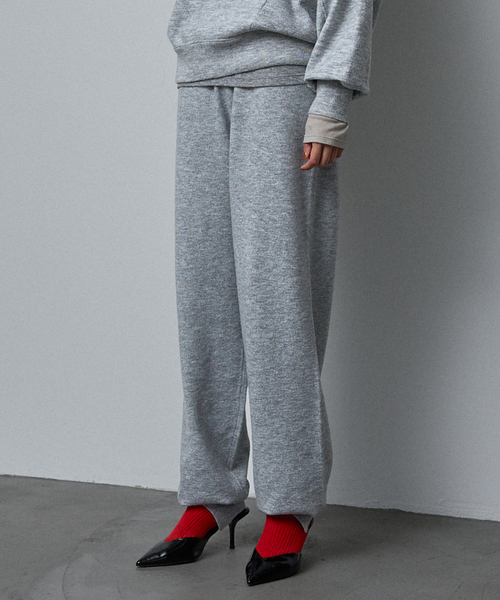 NOMINE（ノミネ） パンツ 「セットアップ」スウェットライク ニット