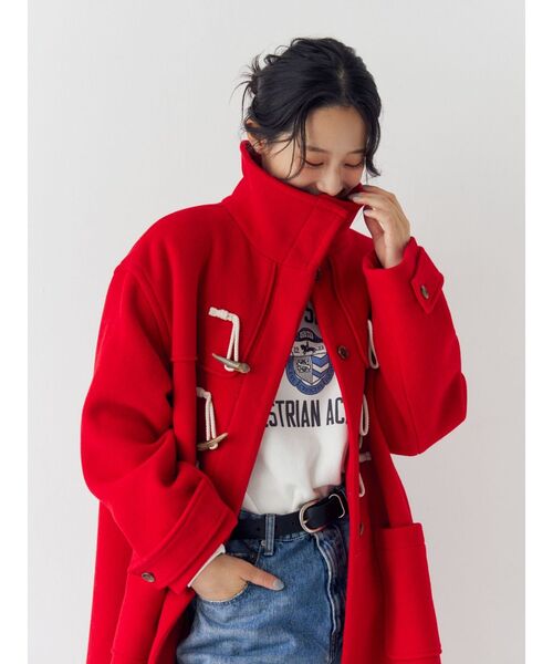 ダッフルコート コート スタンドカラーダッフルコート レディース | Ungrid | 10