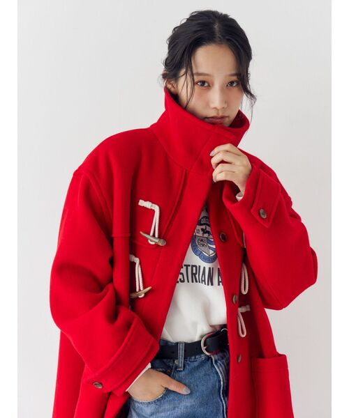 ダッフルコート コート スタンドカラーダッフルコート レディース | Ungrid | 11