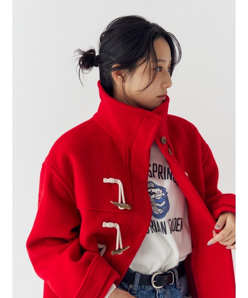 ダッフルコート コート スタンドカラーダッフルコート レディース | Ungrid | 09