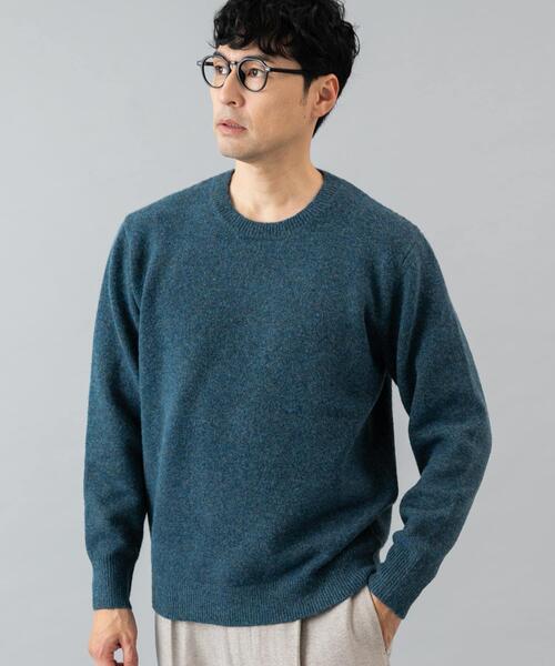 URBAN RESEARCH ROSSO MEN セーター ニット ブークレストレッチクルー