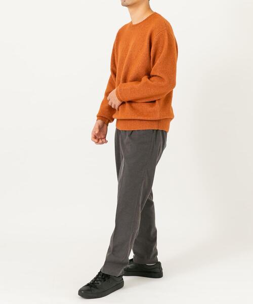 URBAN RESEARCH ROSSO MEN セーター ニット ブークレストレッチクルー