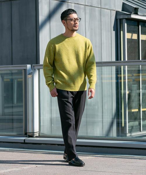 URBAN RESEARCH ROSSO MEN セーター ニット ブークレストレッチクルー