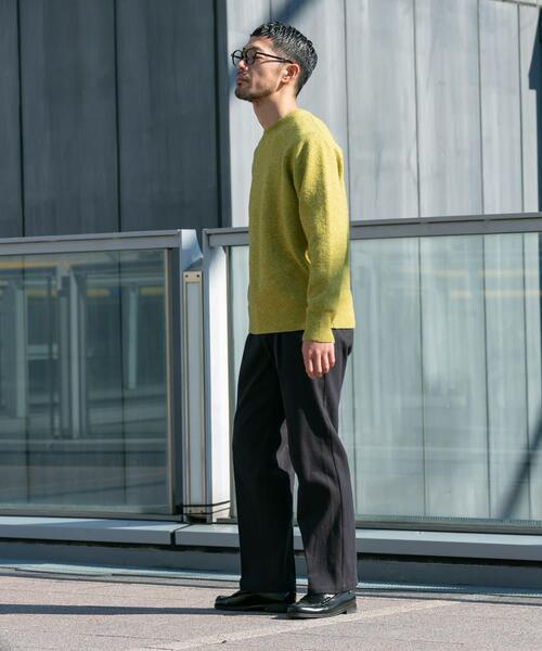 URBAN RESEARCH ROSSO MEN セーター ニット ブークレストレッチクルー
