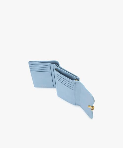 agnes b.（アニエスベー） 財布 レザー 三つ折り ウォレット”Ingrid