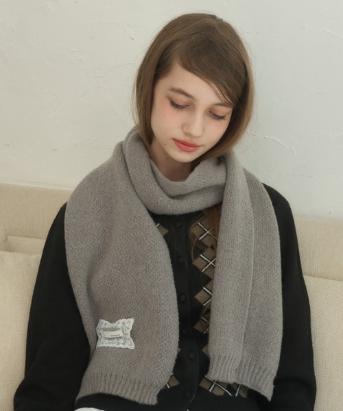 Birthday room（バースデイルーム） マフラー ストール レースタグ