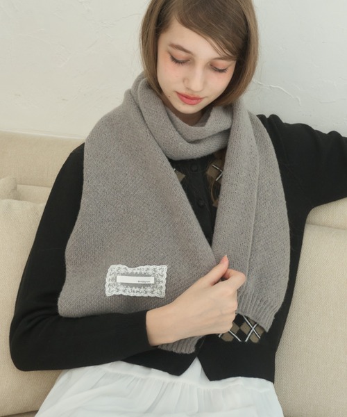 Birthday room（バースデイルーム） マフラー ストール レースタグ