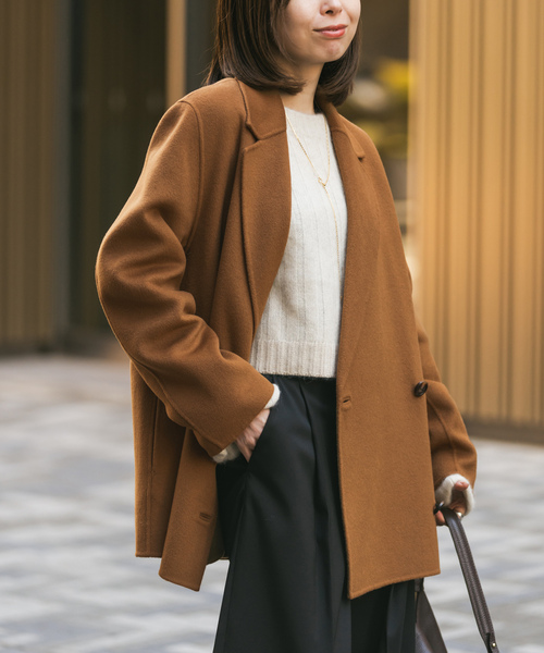 ルミノア　コート　キャメル　38 ルミノア コート キャメル 38 Le minor(ルミノア) / トレンチコート/38