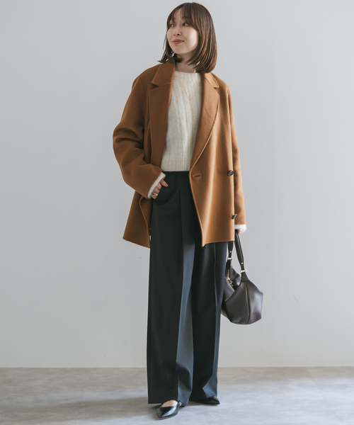 ルミノア　コート　キャメル　38 ルミノア コート キャメル 38 Le minor(ルミノア) / トレンチコート/38