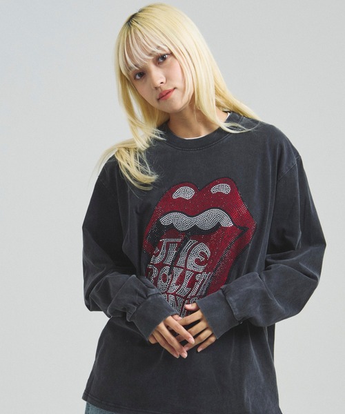 JACKROSE（ジャックローズ） tシャツ B-TRS-Lips＆Tongue シグネチャー