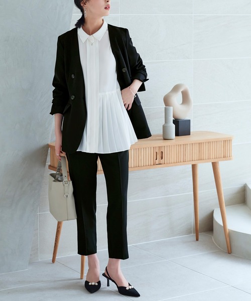 「RUIRUE BOUTIQUE」 セットアップ M ブラック×ブラック レディース_画像3