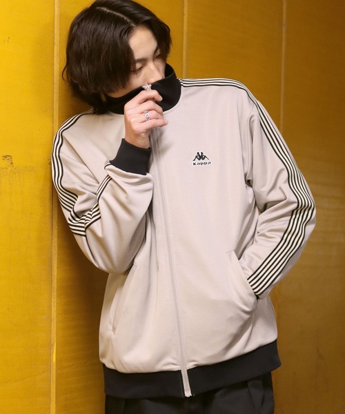 Kappa（カッパ） ジャージブルゾン L ネイビー メンズ : ZOZOTOWN