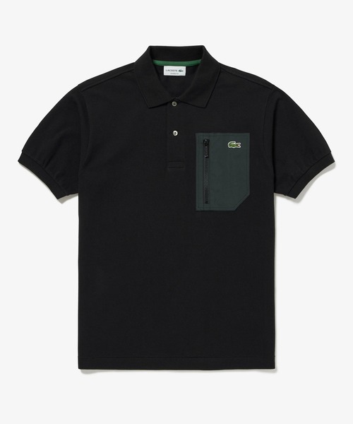 LACOSTE（ラコステ） 半袖ポロシャツ 3 ネイビー メンズ : ZOZOTOWN