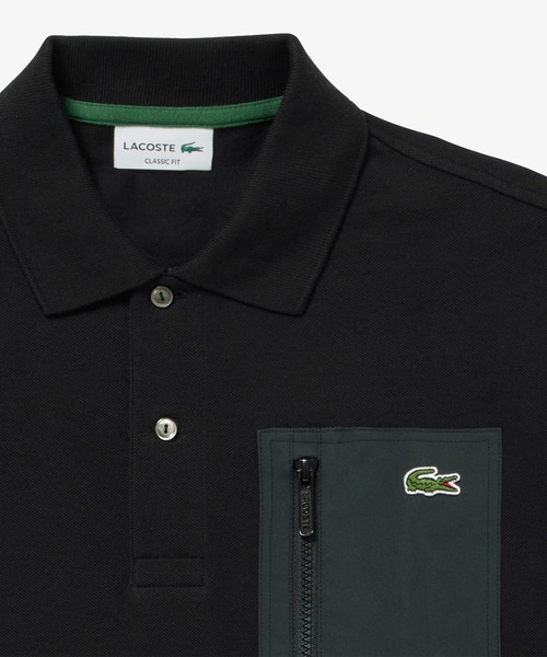 フレラコ　未使用Lacoste ネイビー ポロシャツ サイズ3 LACOSTE（ラコステ） 半袖ポロシャツ 3 ネイビー メンズ : ZOZOTOWN