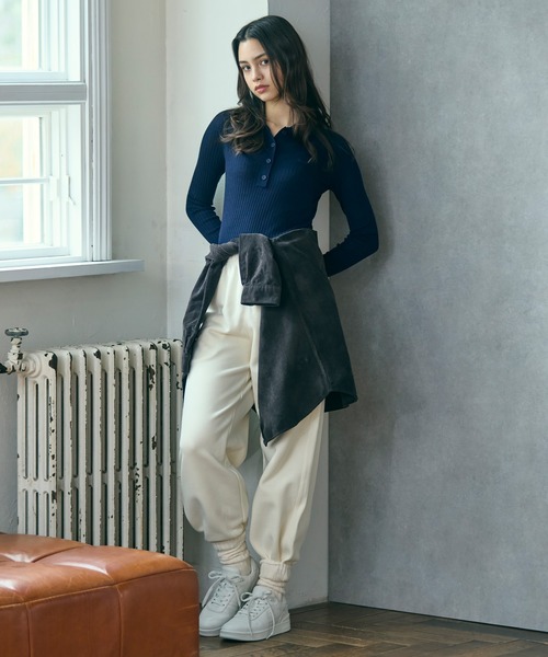 MOU merinowool L 紺(少し薄手)イタリア製　その他 MOU merinowool L 紺(少し薄手)イタリア製 その他 MOU merinowool L 紺