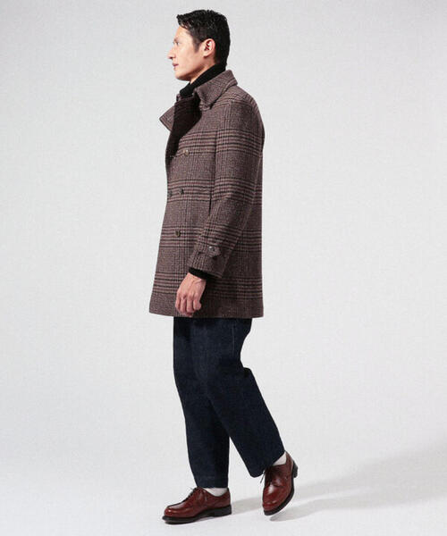 TOMORROWLAND（トゥモローランド） ピーコート 44 ブラウン メンズ