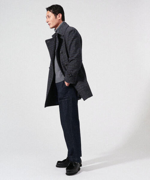 TOMORROWLAND（トゥモローランド） ピーコート 44 ブラウン メンズ