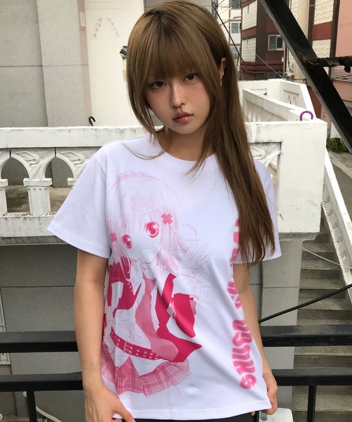 LUVISTRUE tシャツ 半袖 SHUGO CHARA! GRAPHIC TEE レディース