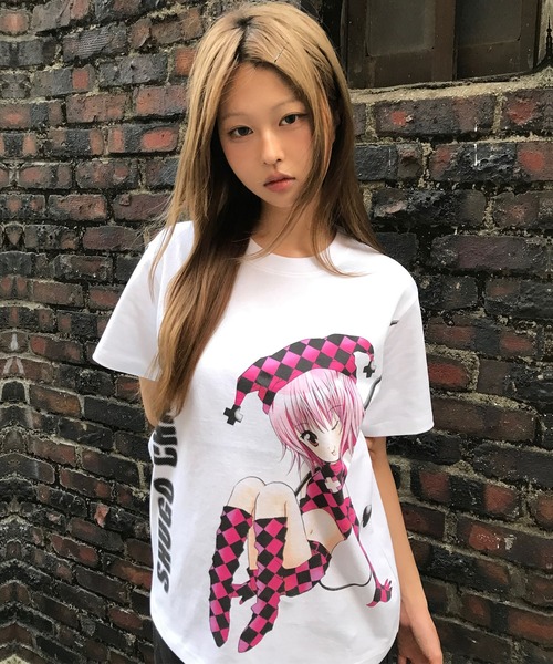 LUVISTRUE tシャツ 半袖 SHUGO CHARA! GRAPHIC TEE レディース