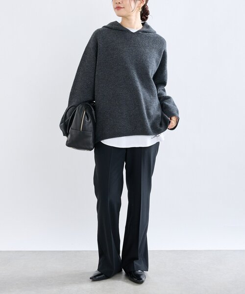 RIVE DROITE（リヴドロワ） ニット セーター 「フードがアクセントに