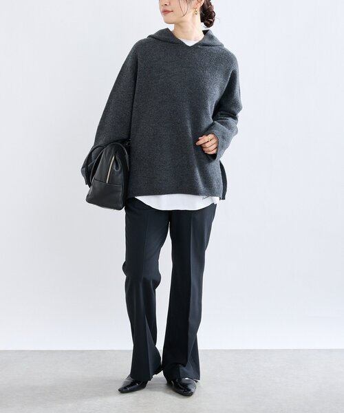 RIVE DROITE（リヴドロワ） ニット セーター 「フードがアクセントに