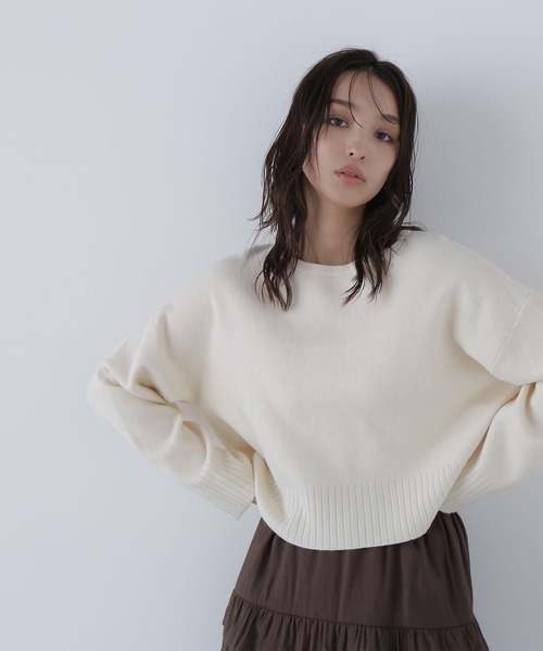 NATURAL BEAUTY BASIC（ナチュラルビューティーベーシック） ニット