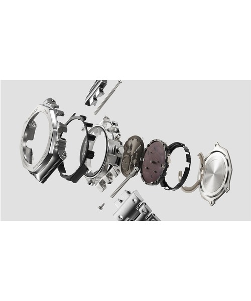 G-SHOCK 腕時計 フルメタルクロノグラフ / スマートフォンリンク GMC