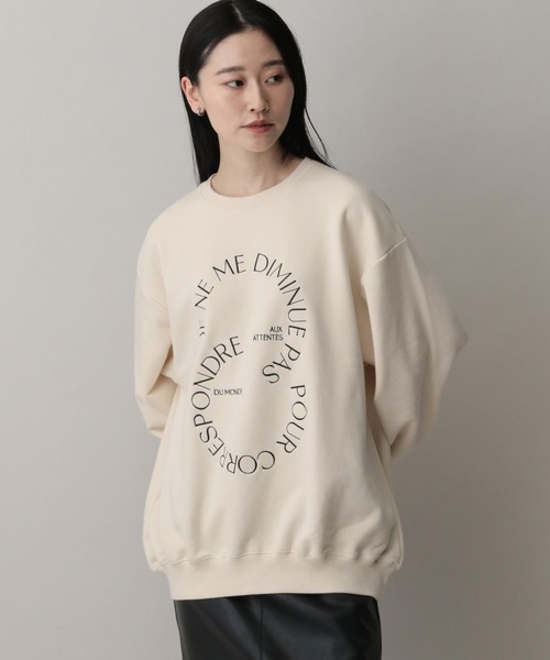 A part by（アパートバイ） トレーナー スウェット サークルロゴ