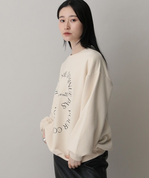 A part by（アパートバイ） トレーナー スウェット サークルロゴ