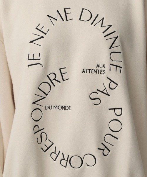 A part by（アパートバイ） トレーナー スウェット サークルロゴ