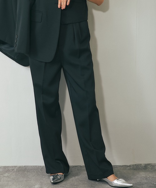 SMILE ORCHID セットアップ ジレ＆ノーカラージャケット＆パンツ3点