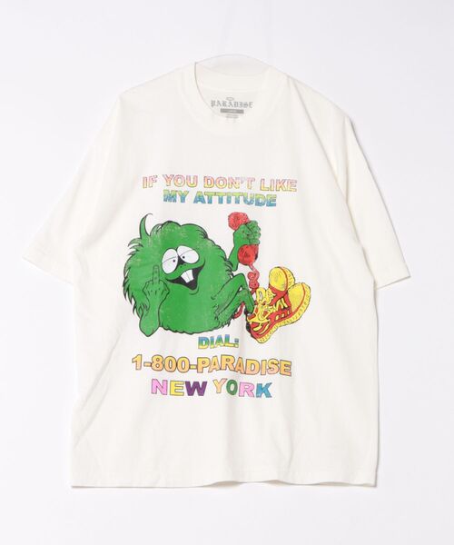 tシャツ PARADISE NYC/パラダイス ニューヨークシティ/ATTITUDE SS