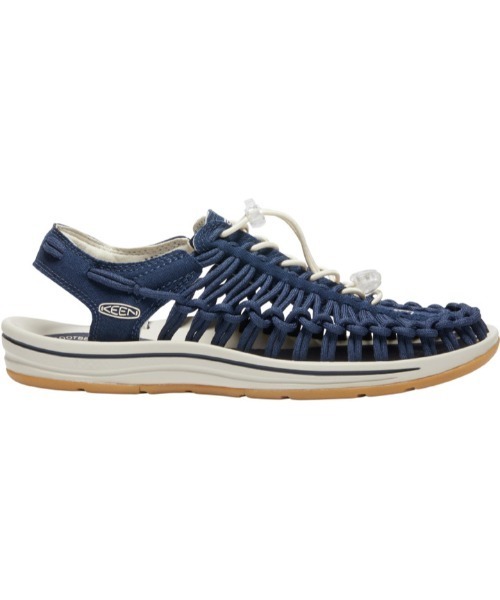 「KEEN」 フラットサンダル 23.5cm ネイビー レディース_画像4
