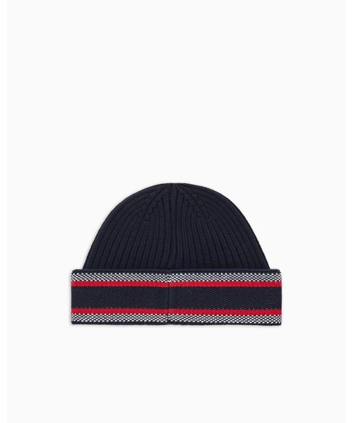 ARMANI EXCHANGE ニット帽 ニットキャップ 「A|X アルマーニ