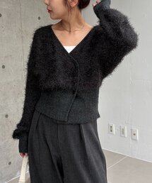 CAPRICIEUX LE'MAGE（カプリシューレマージュ） カーディガン フェザー